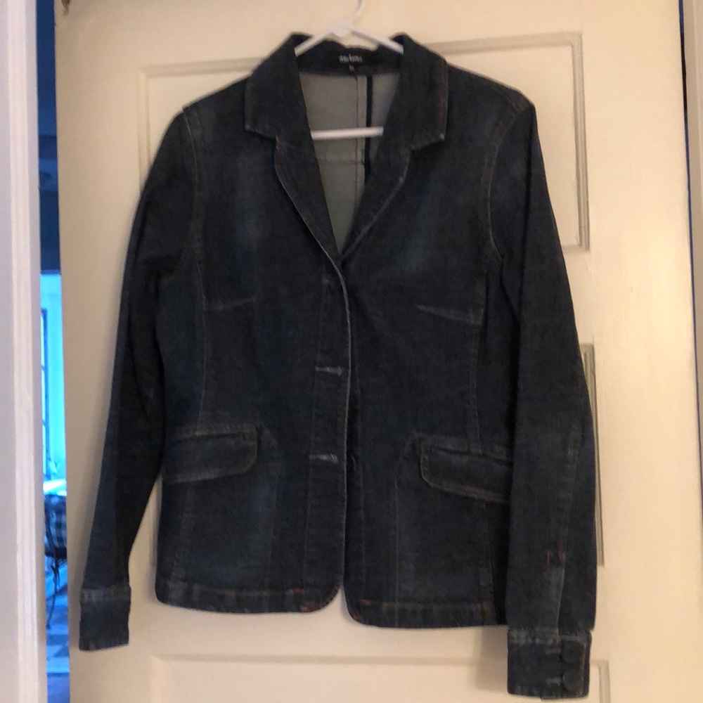 Denim blazer